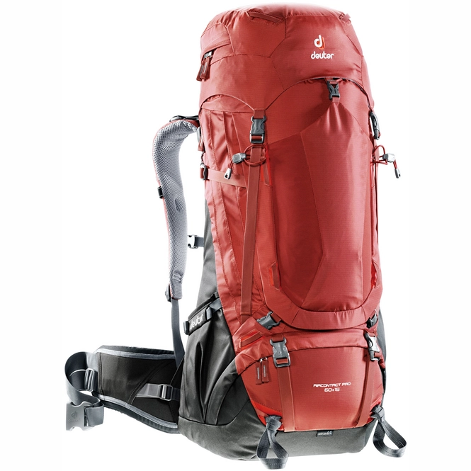 Backpack deuter Aircontact Pro 60 + 15 Lava Anthracite