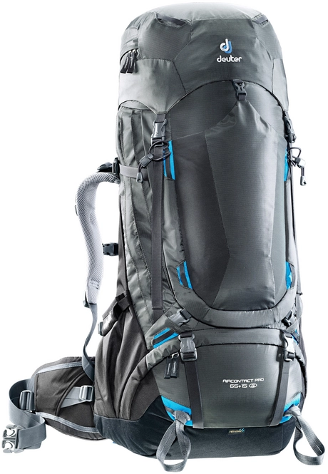 Backpack deuter Aircontact Pro 65 + 15 SL Graphite Black