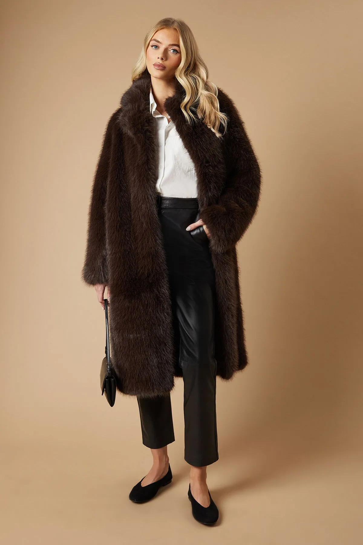 Bonnie Soft Square Toe High Vamp Ballet Pumps