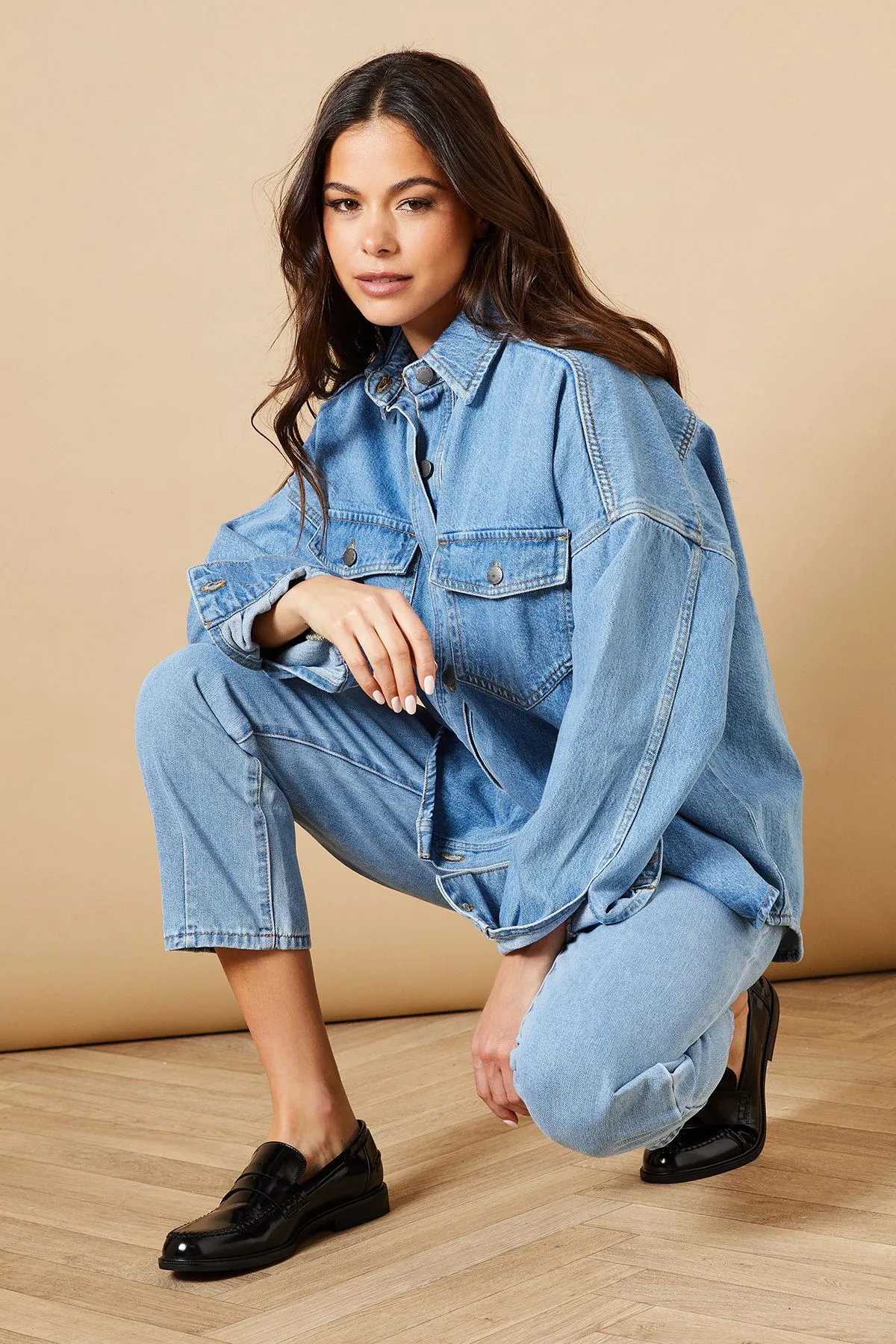 Dwona Patent Penny Smart Loafers