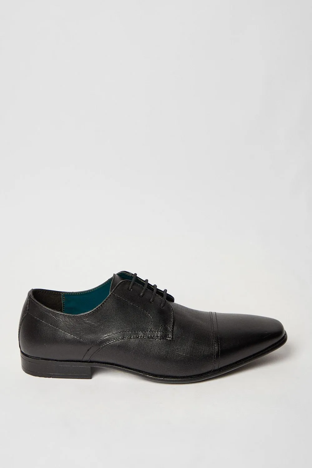 Black Banks Smart Derby Shoes