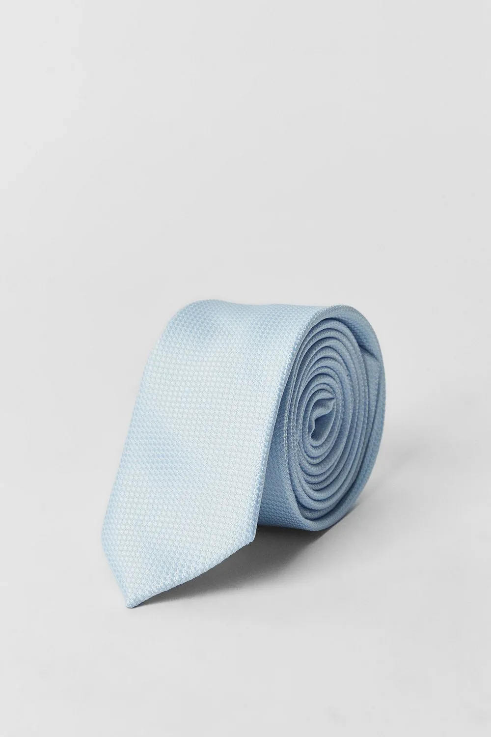 Dusty Blue Textured Tie