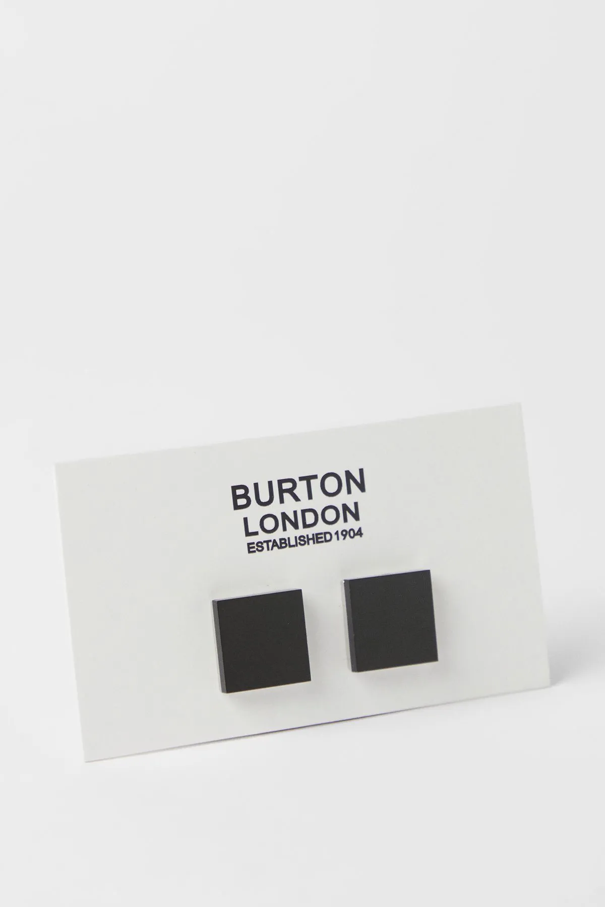 Black And Silver Square Cufflinks