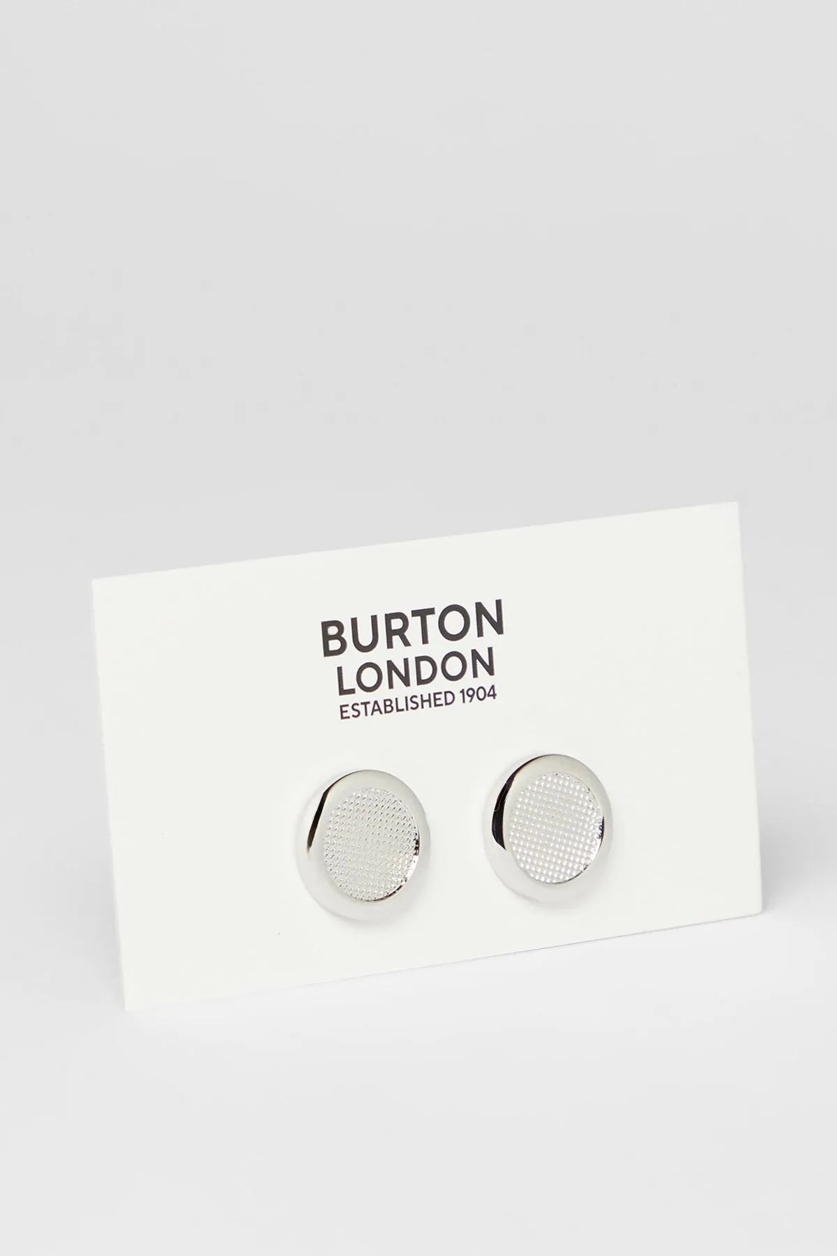 Silver Formal Detailed Cufflinks