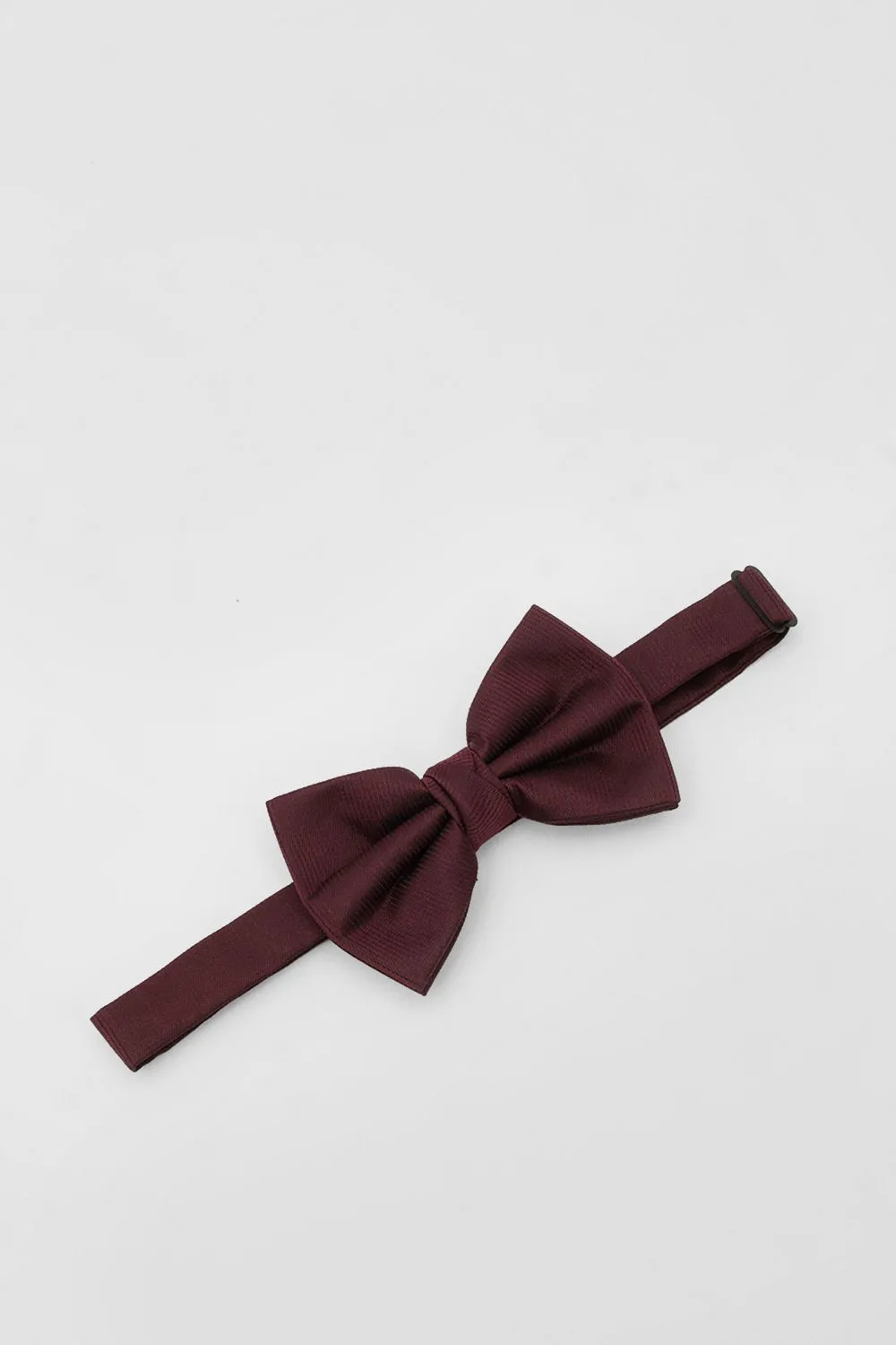 Burgundy Essential Bow Tie