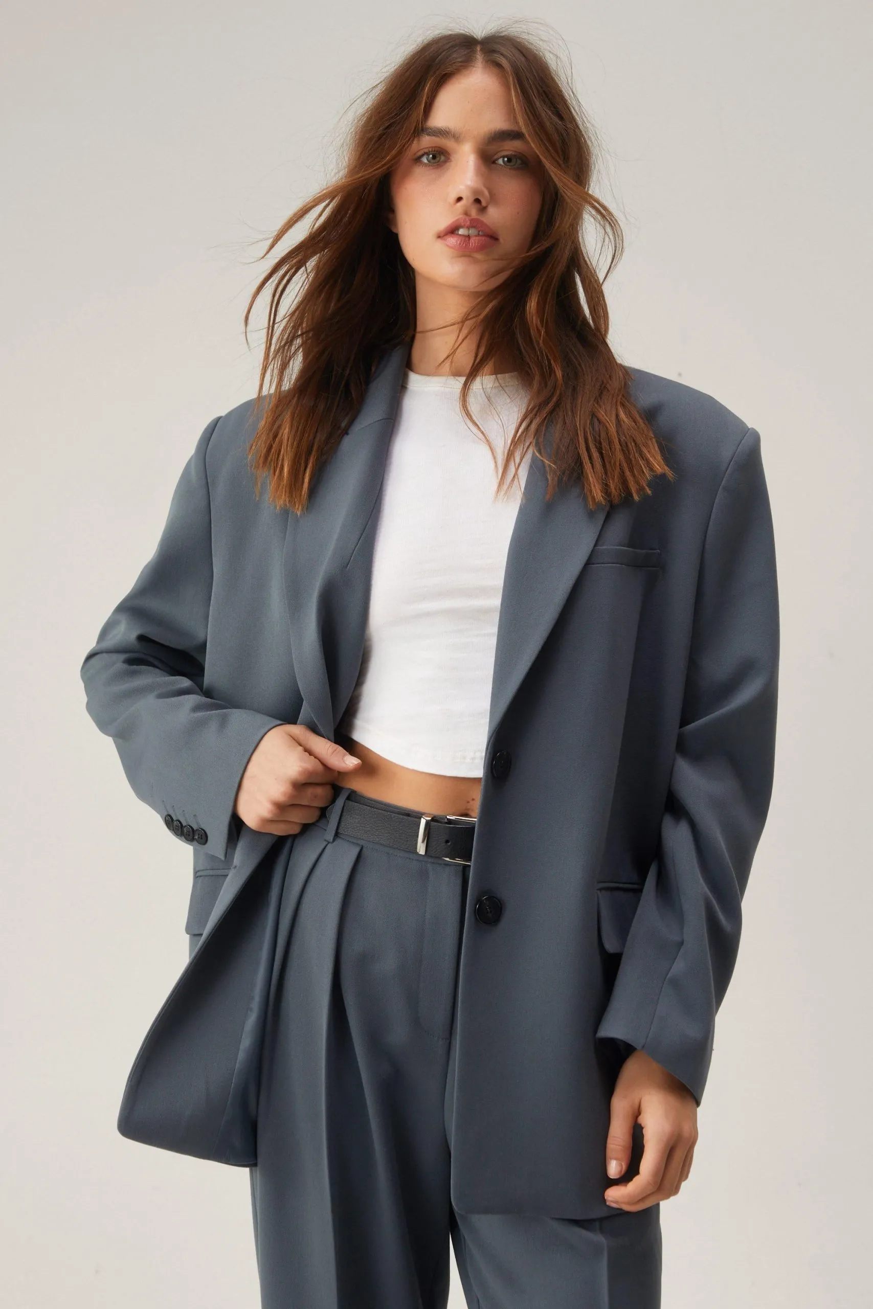 Tailored Oversized Blazer