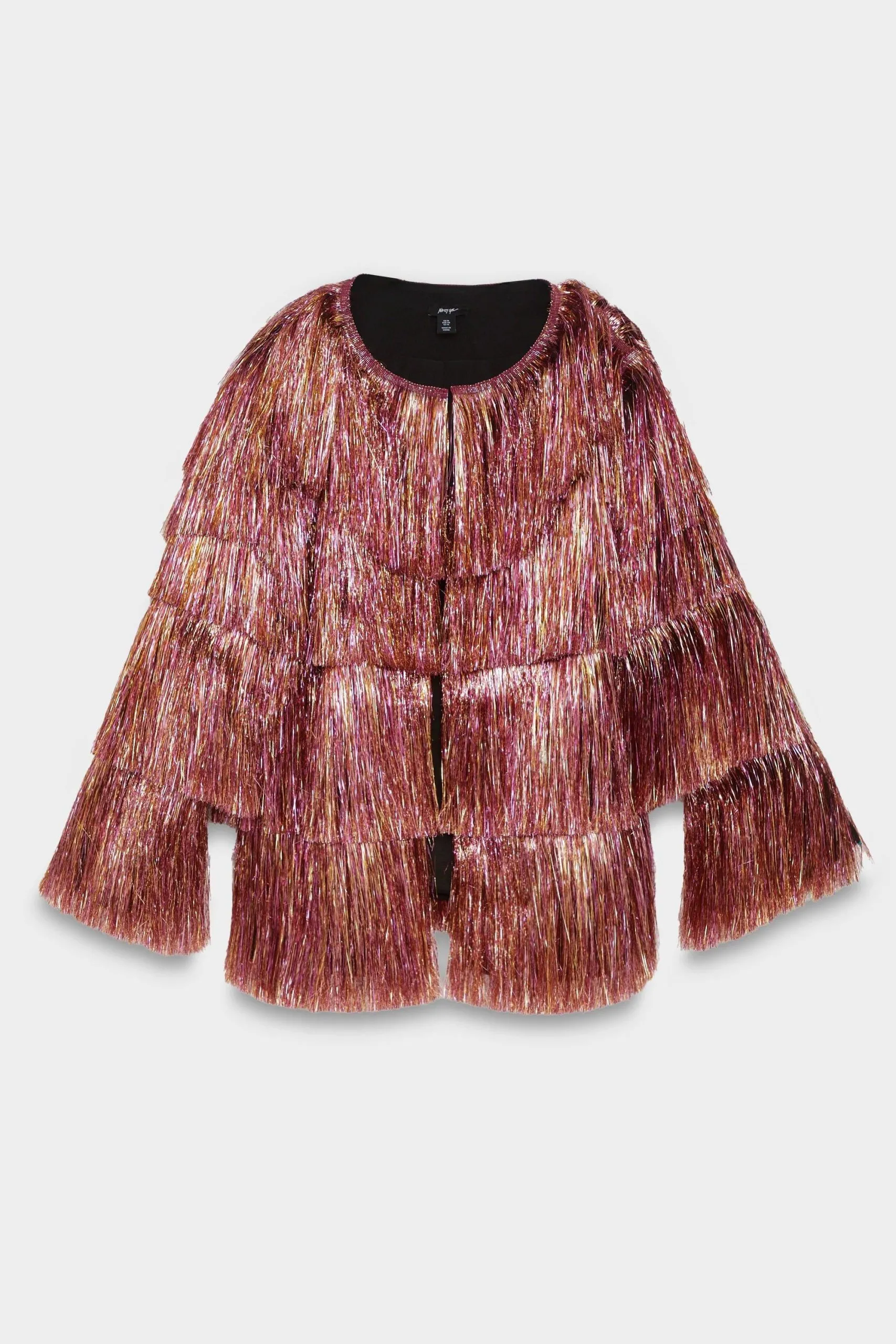 Plus Metallic Tinsel Jacket