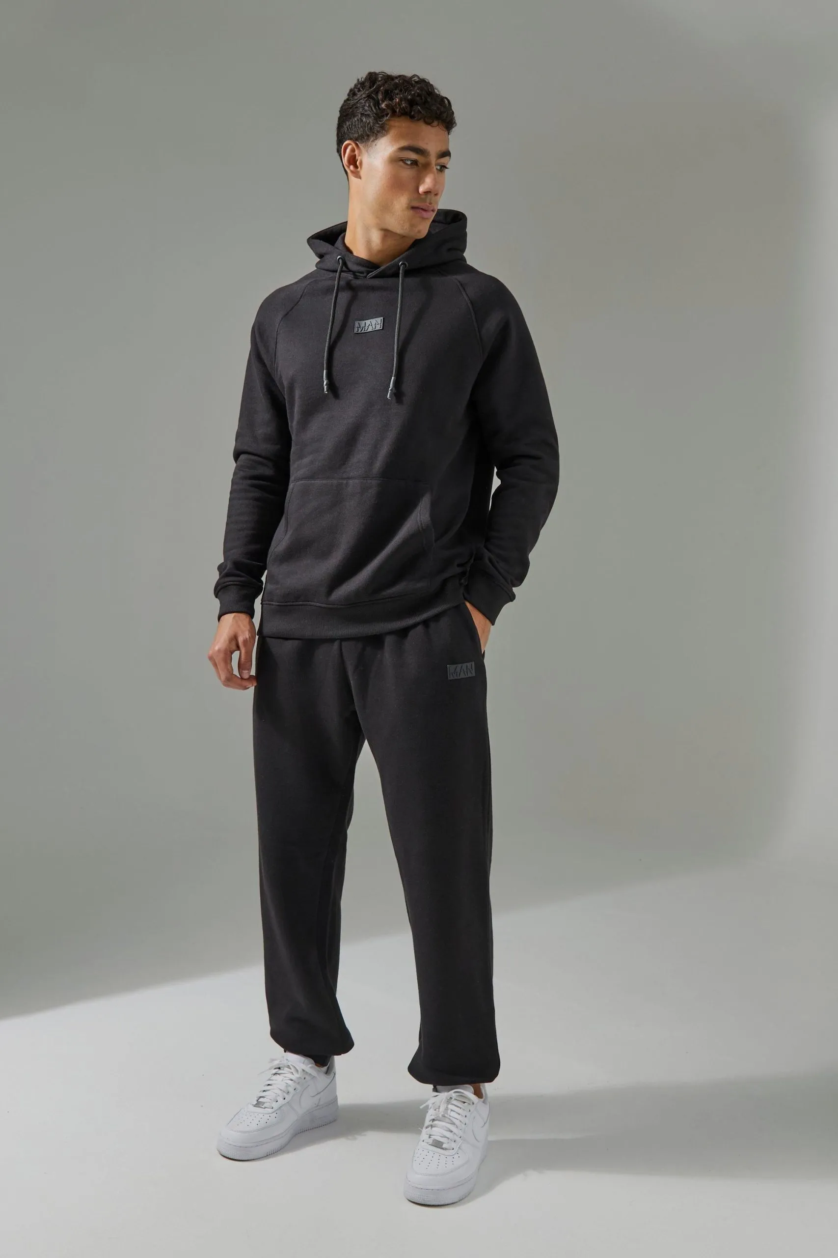 Man Active Hoodie & Jogger Tracksuit