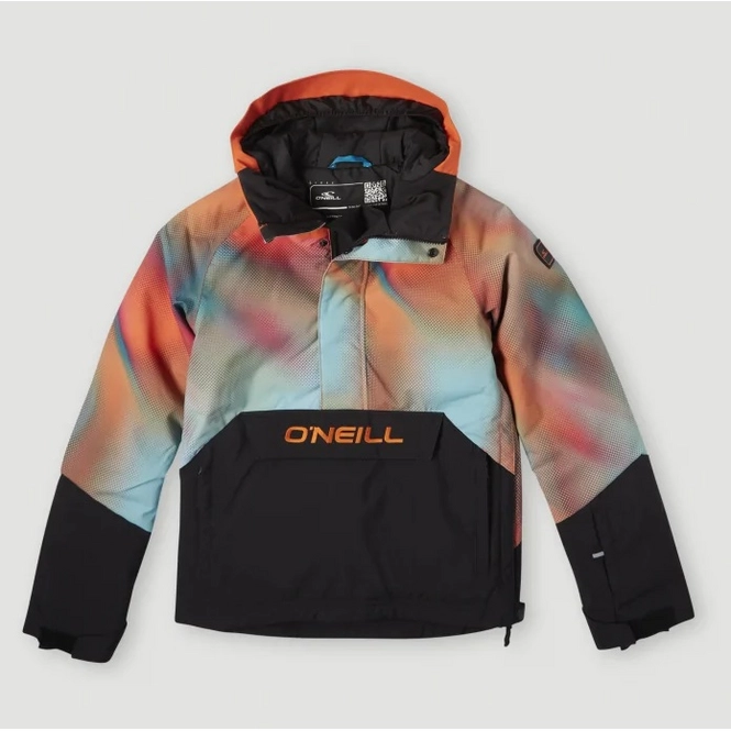 Ski Jacket O'Neill Boys Anorak Jacket Dark Blue Fade Halftone