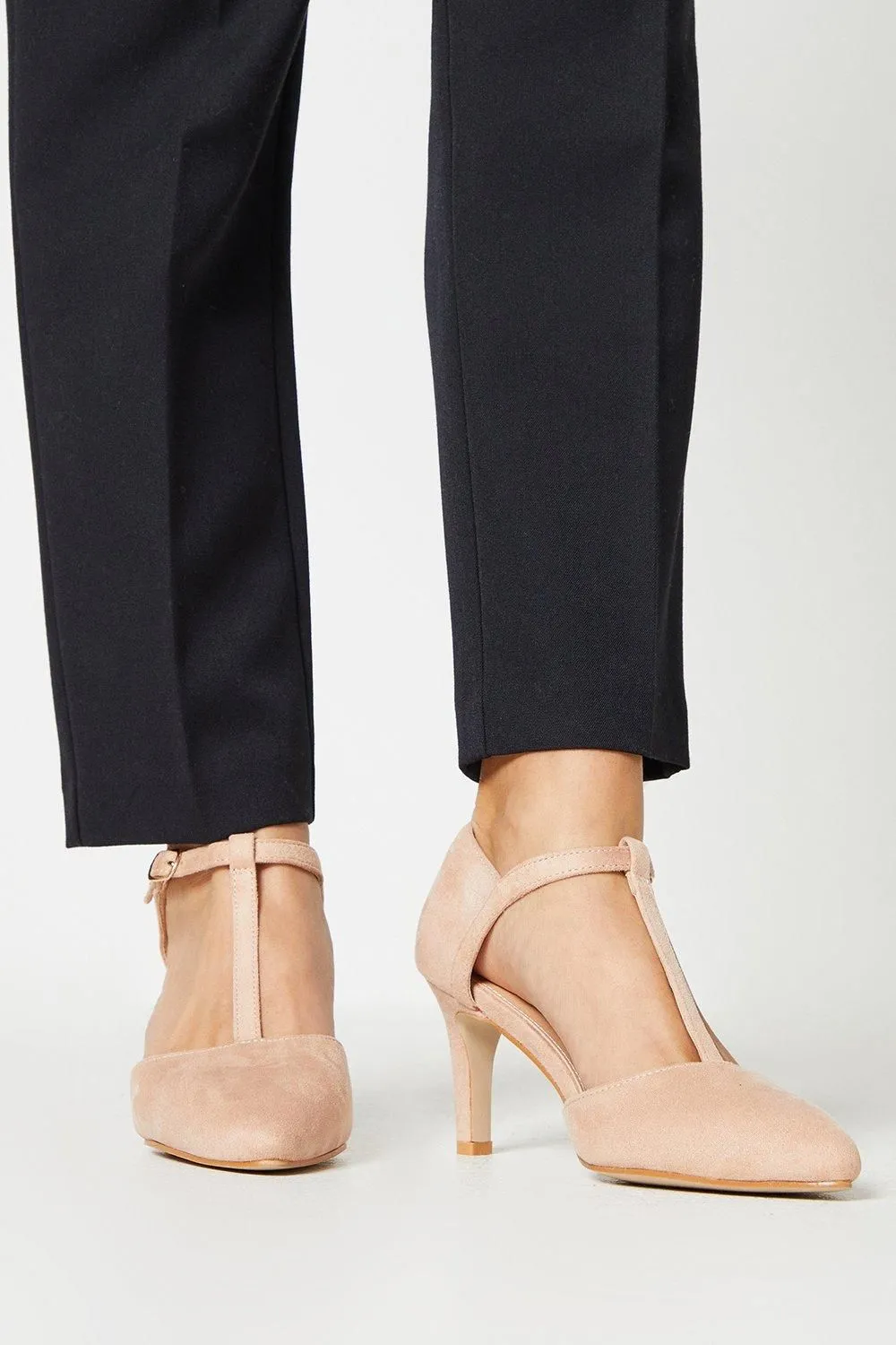 Good For The Sole: Wide Fit Emma Pointed Open Court Shoes