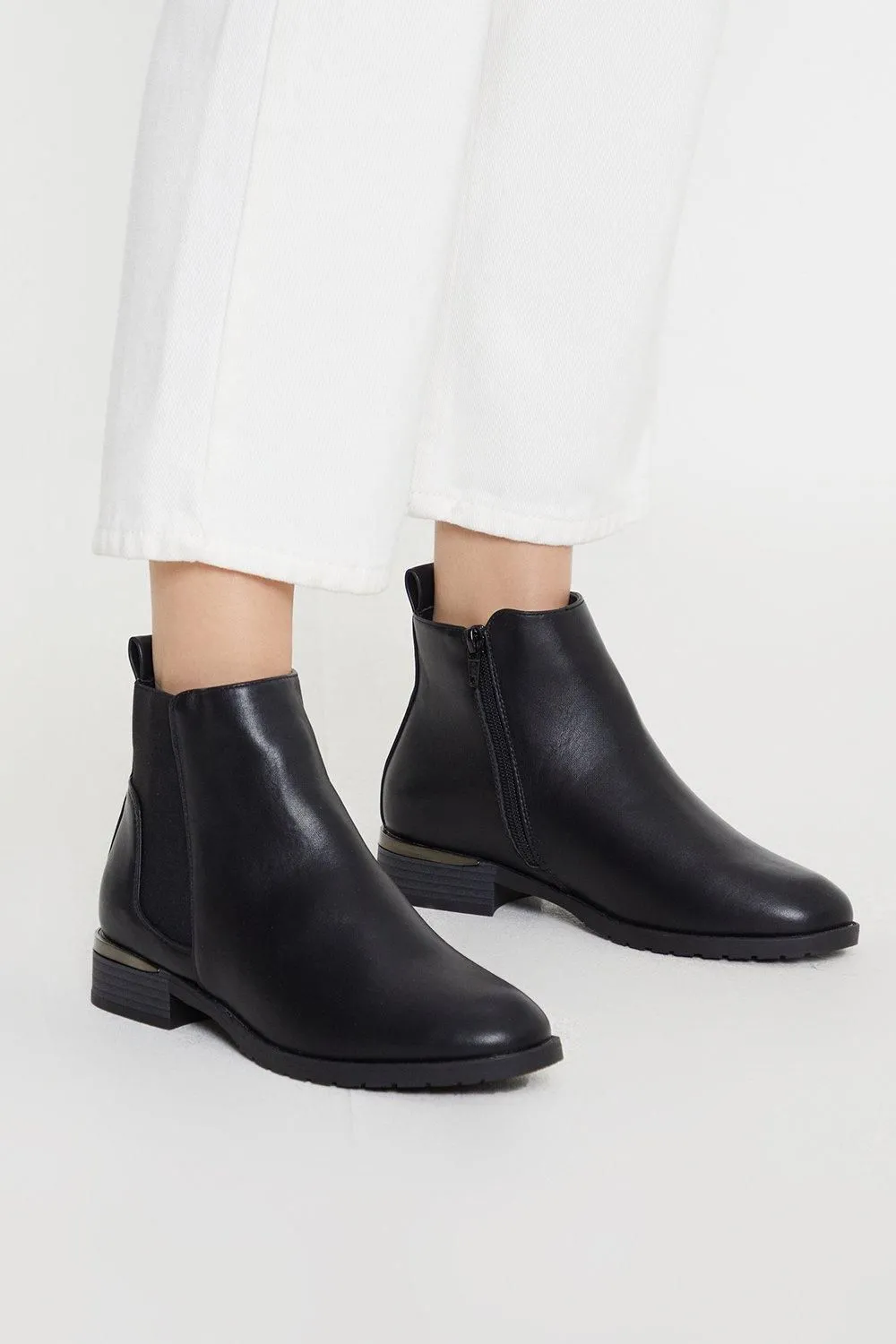 Good For The Sole: Wide Fit Molly Comfort Chelsea Boots