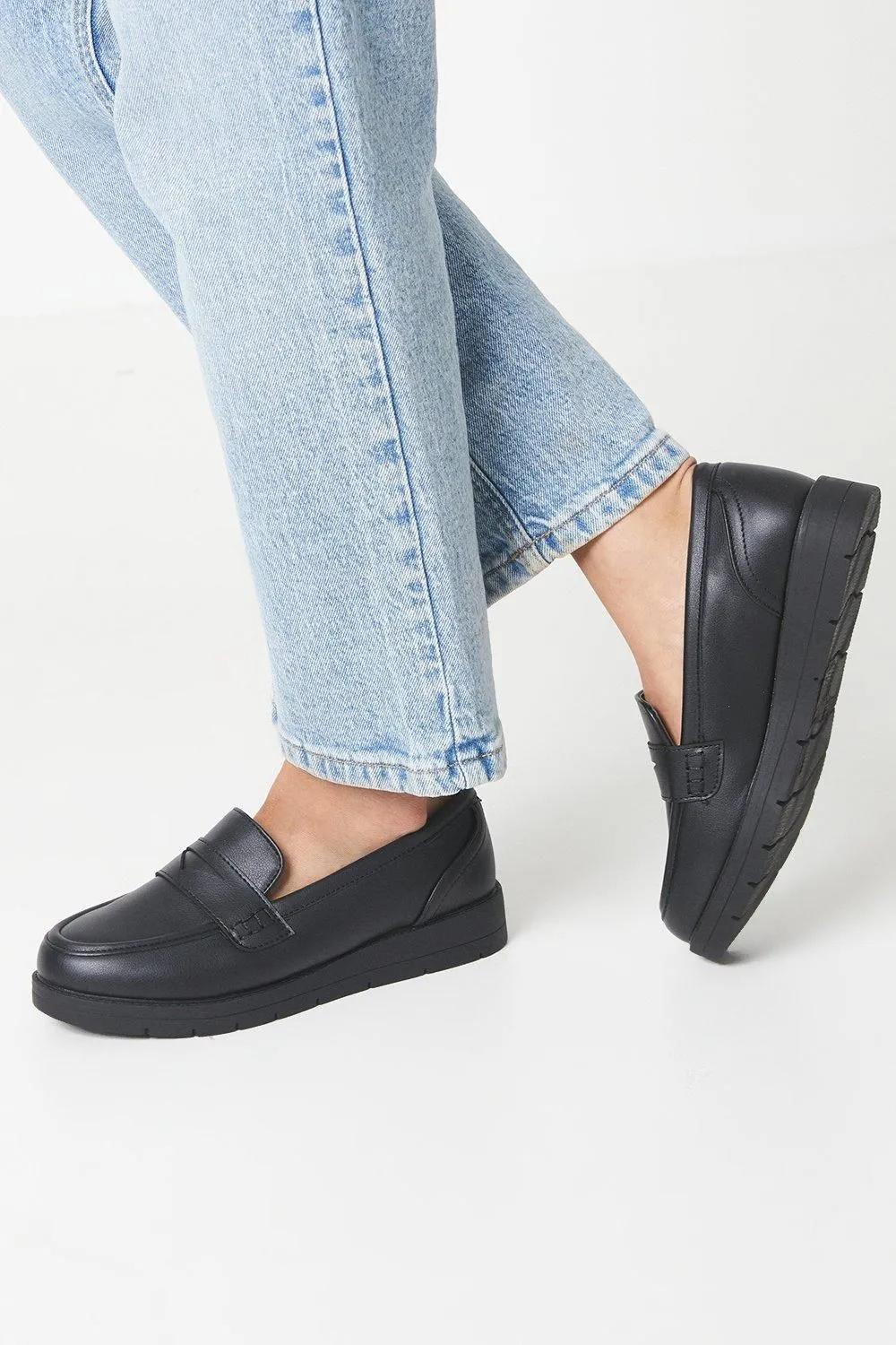 Good For The Sole: Lily Comfort Wedge Loafers