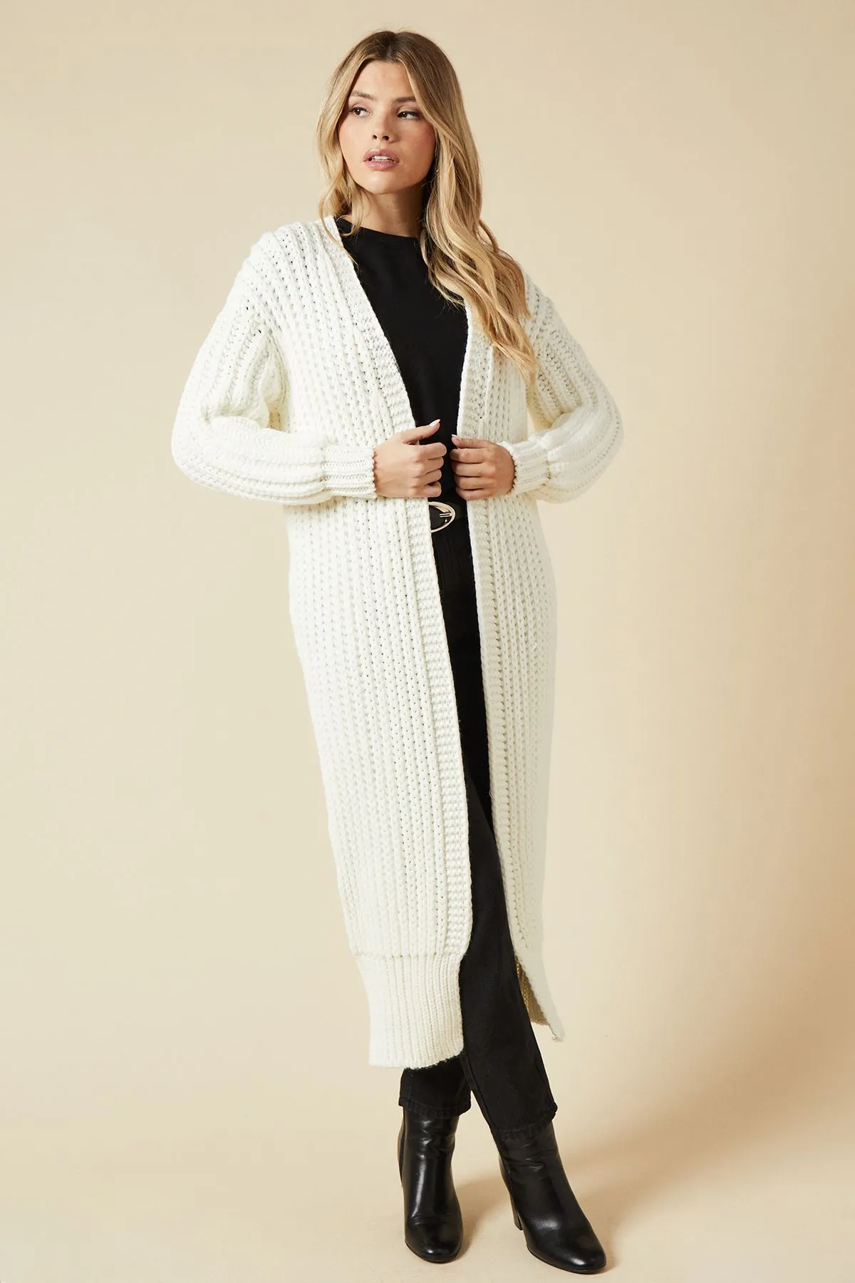 Chunky Maxi Cardigan