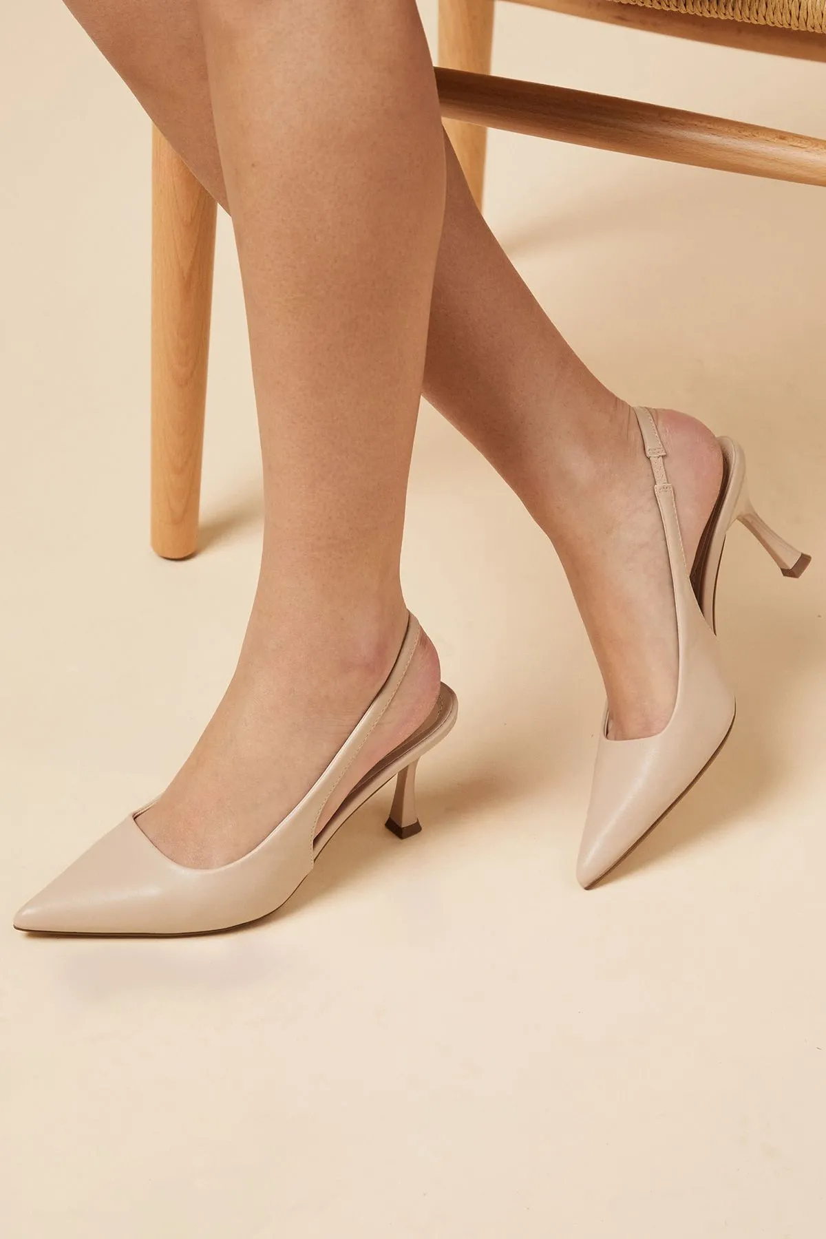 Della Slingback High Stiletto Court Shoe