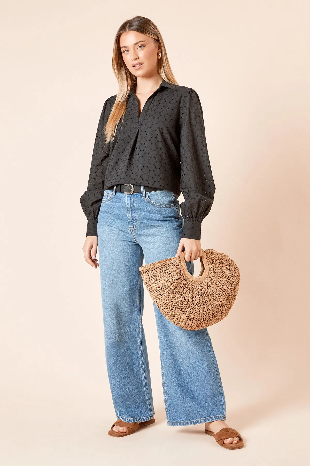 Broderie Overhead Shirt