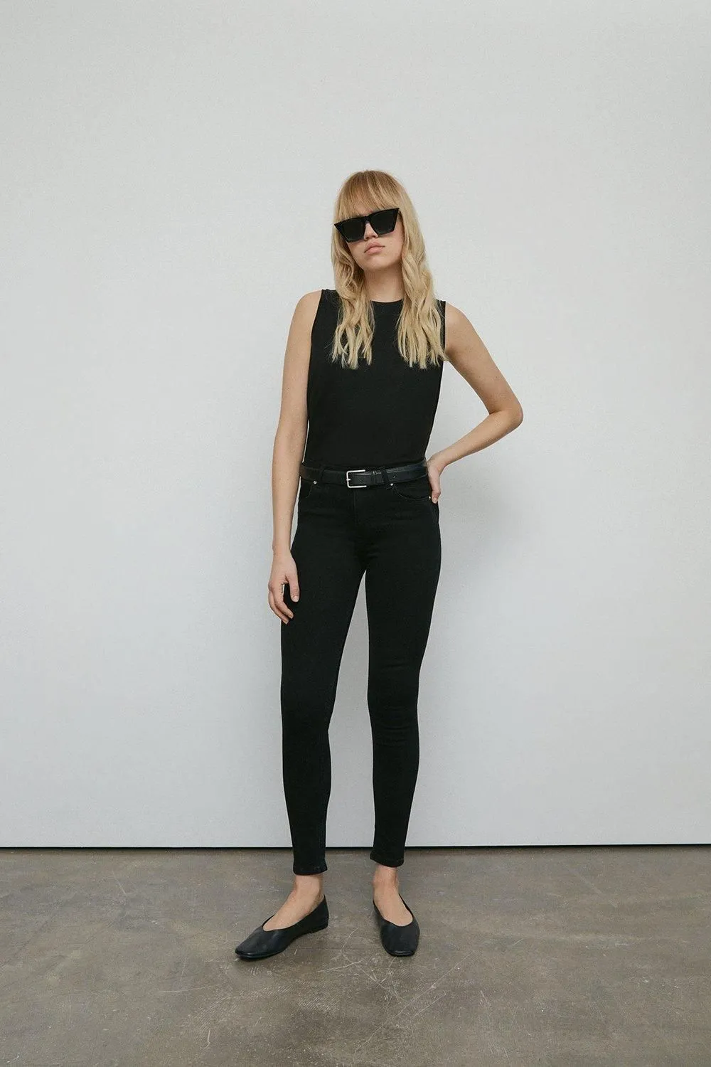 98s Denim Mid Rise Skinny Jean