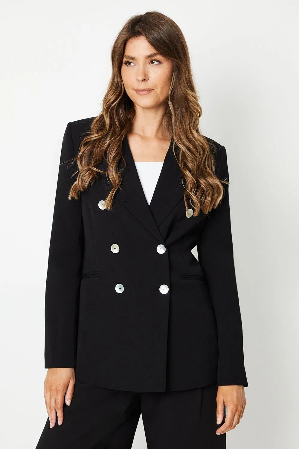 Premium Longline Military Stitch Detail Jacket