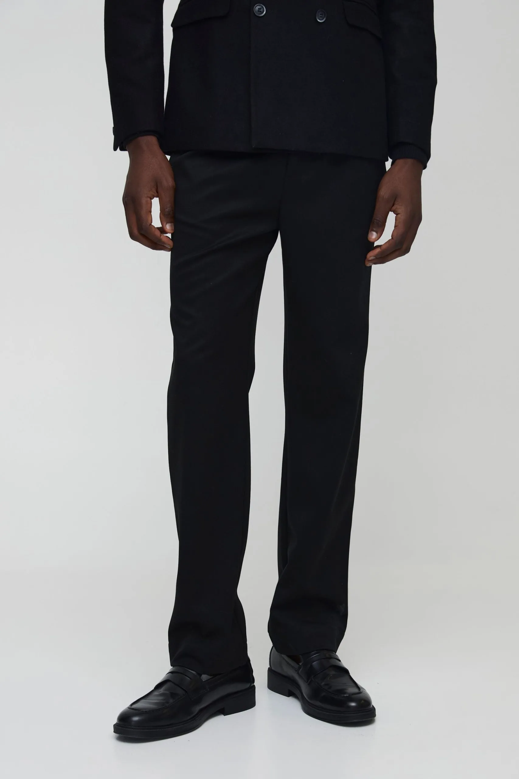 Straight Fit Tailored Trouser