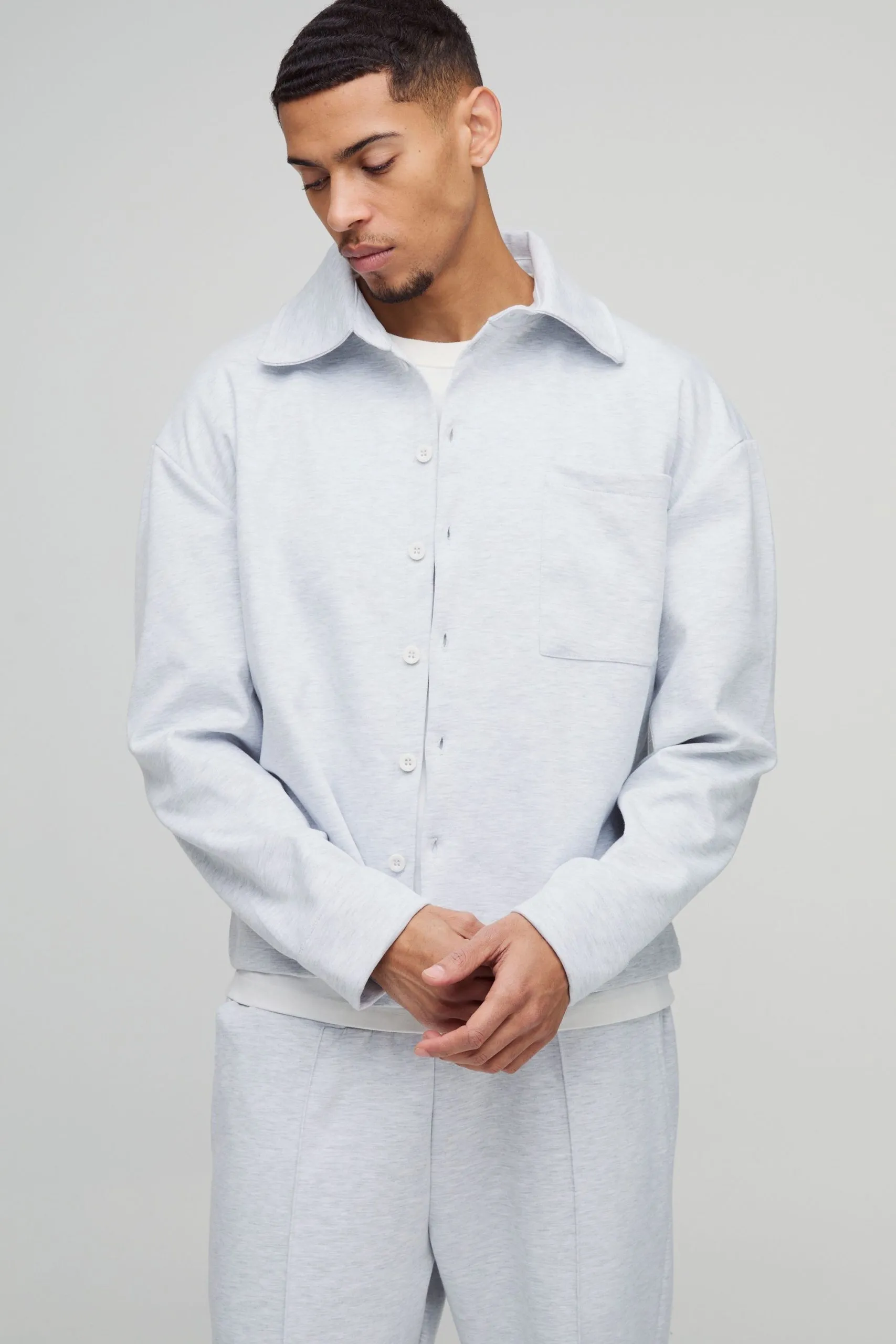 Regular Fit Scuba Overshirt