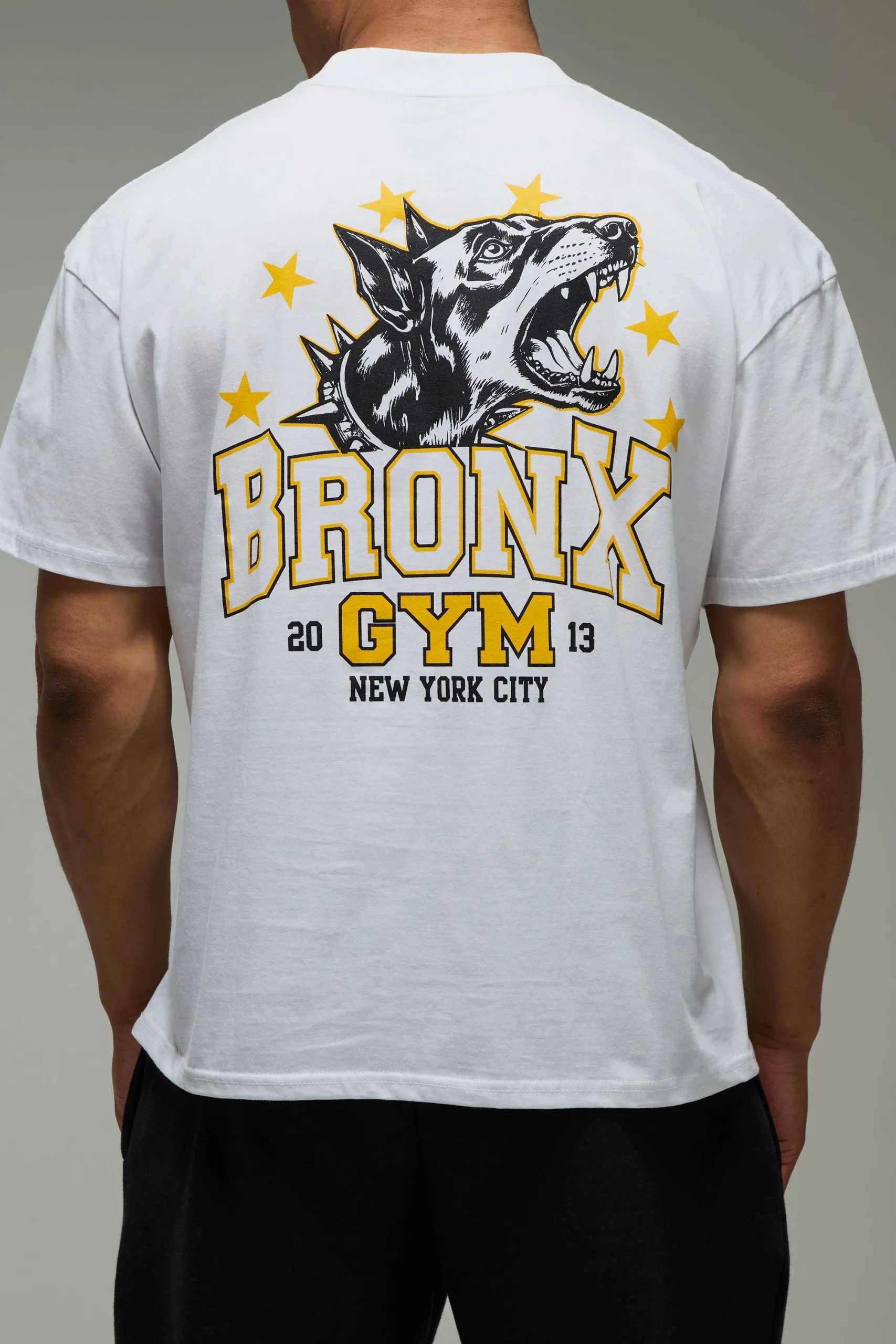 MAN Active Bronx Gym Dog Oversized T-Shirt