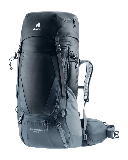 Rucksack deuter Women Futura Air Trek 45 + 10 SL Black Graphite