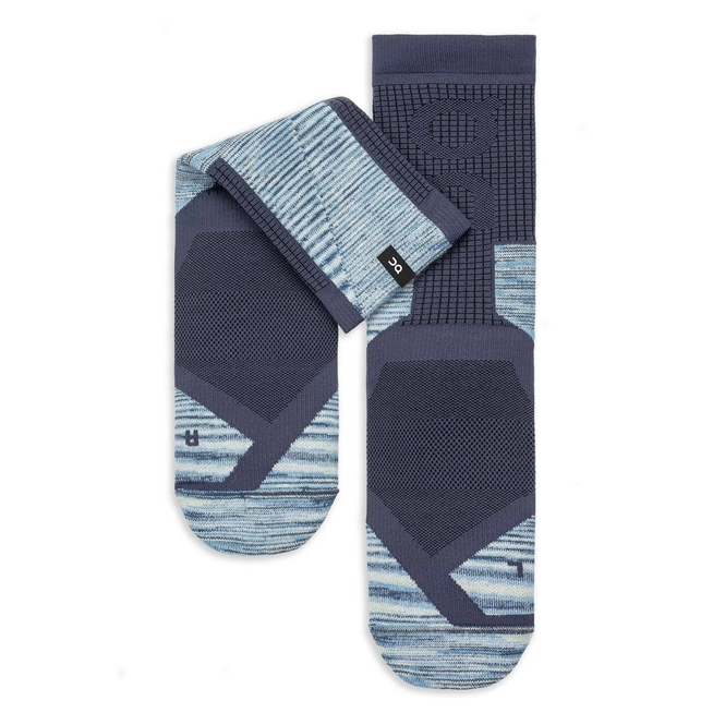 Socks On Running Women Explorer Merino Midnight Cobalt
