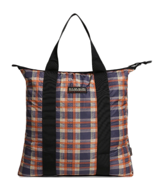 Tote Bag Napapijri x Liberty Adanson Check Blue Cab