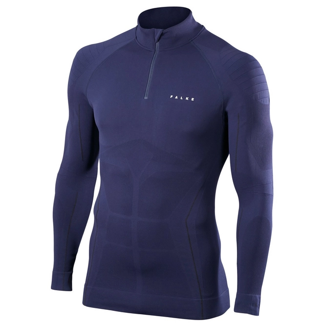 Ski Fleece Falke Men Zip Athletic Dark Night