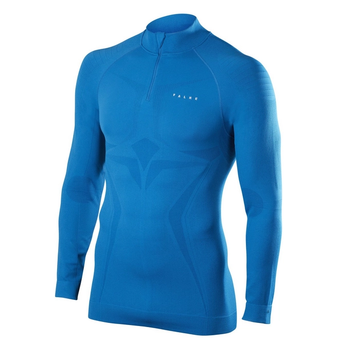 Base Layer Falke Men Zip Tight Fit King Fisher