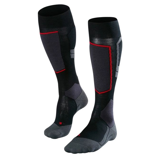 Ski Socks Falke SK4 Wool Men Black Mix