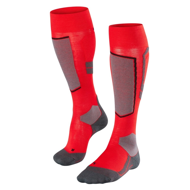 Ski Socks Falke SK4 Wool Men Lipstick