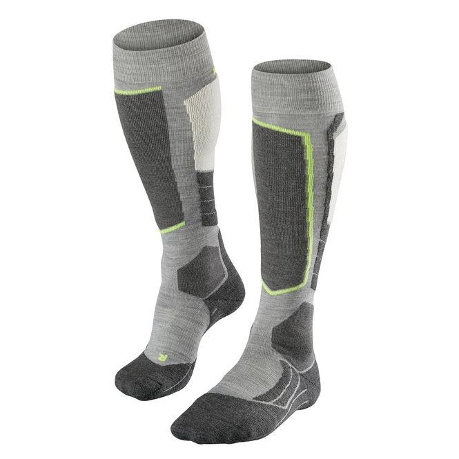 Ski Socks Falke SK2 Wool Men Grey Heather