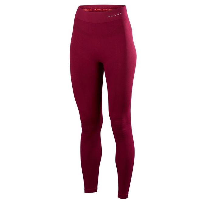 Leggings Falke Women Long Tights Athletic Red Plum