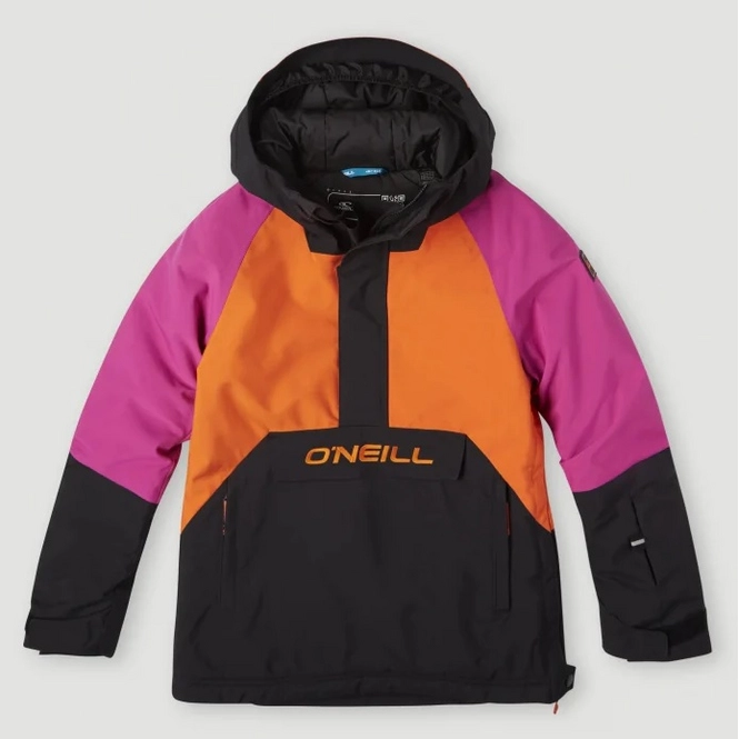 Ski Jacket O'Neill Girls O'Riginals Anorak Fuchsia Red Colour Block