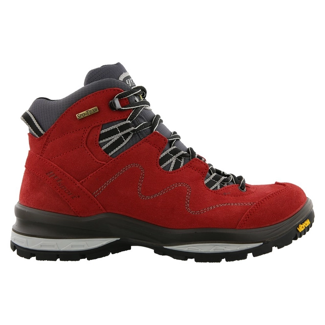 Walking Shoe Grisport Gerlos Mid Red