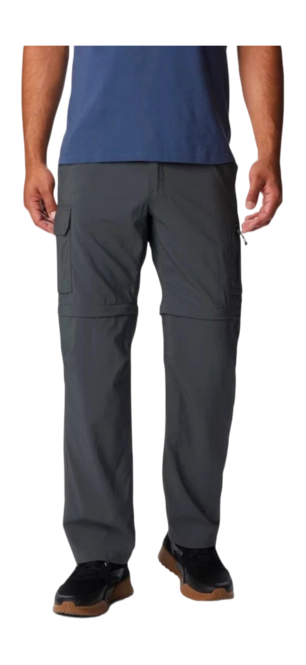 Trousers Columbia Men Silver Ridge Utility Convertible Pants Grill 32 Inch