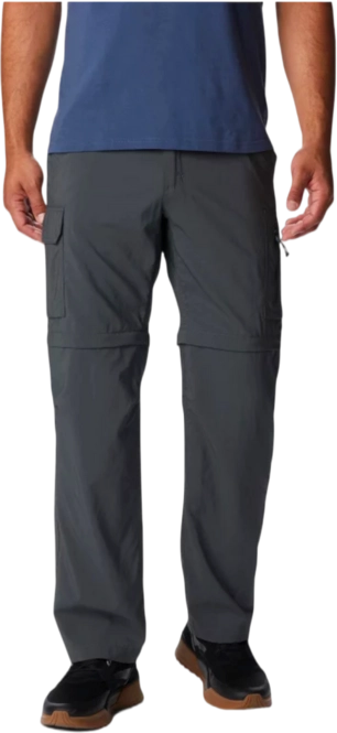 Trousers Columbia Men Silver Ridge Utility Convertible Pants Grill 34 Inch