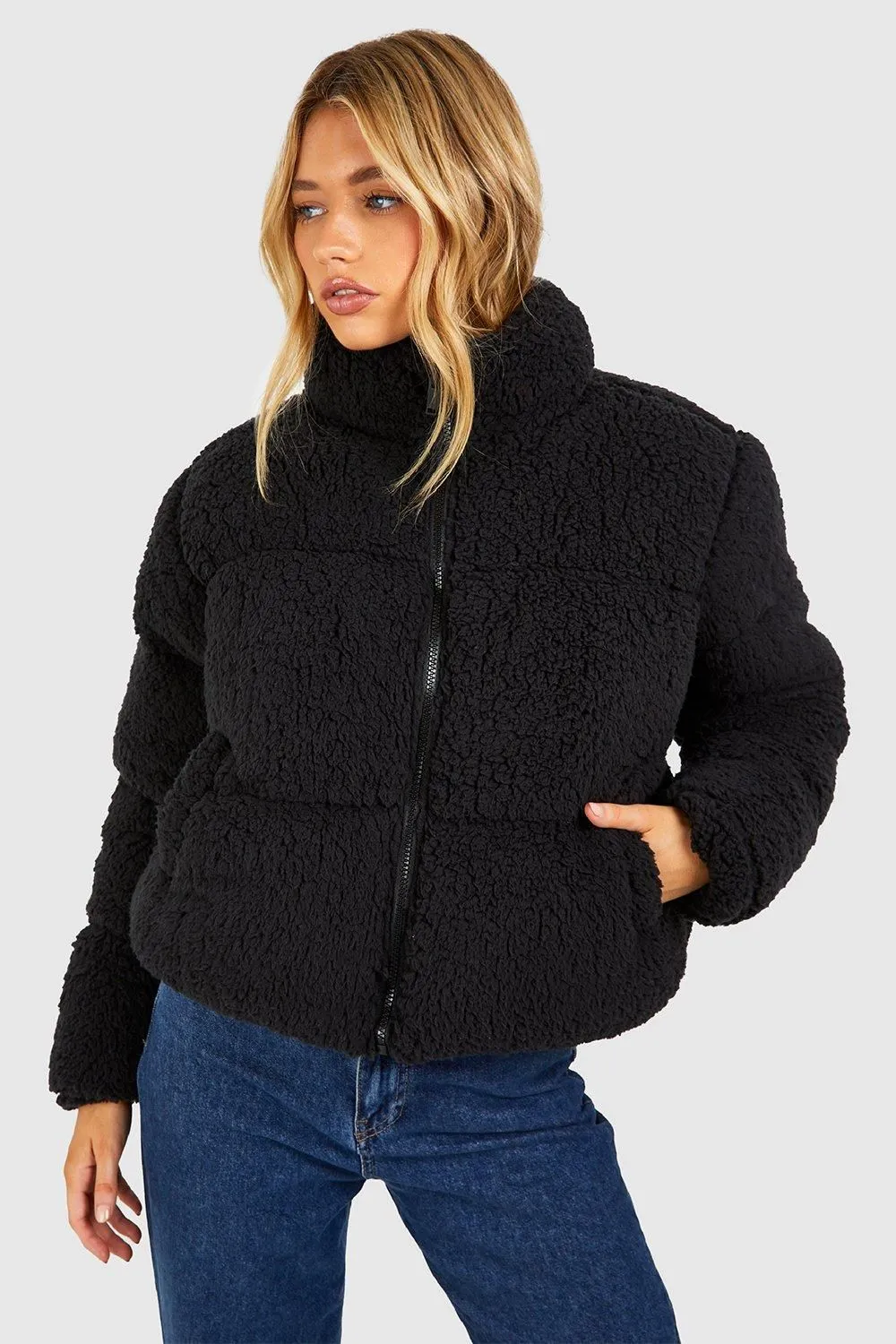 Teddy Puffer Jacket