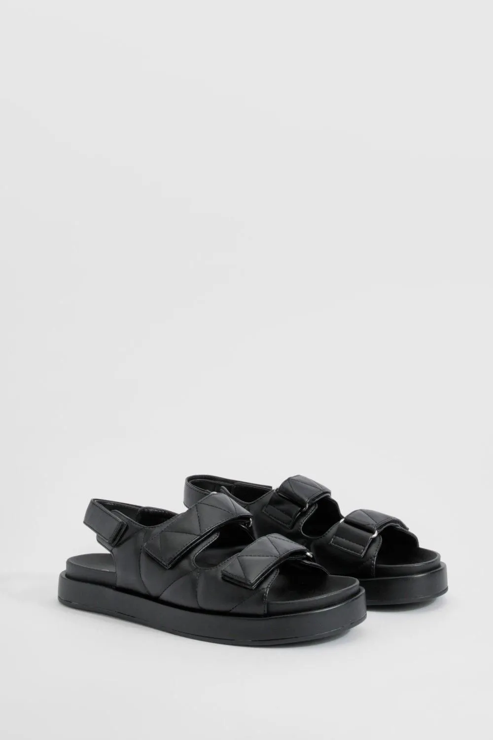 Wide Fit Quilted Dad Sandals