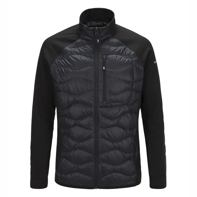 Winter Jacket Peak Performance Men Helium Hybrid Black