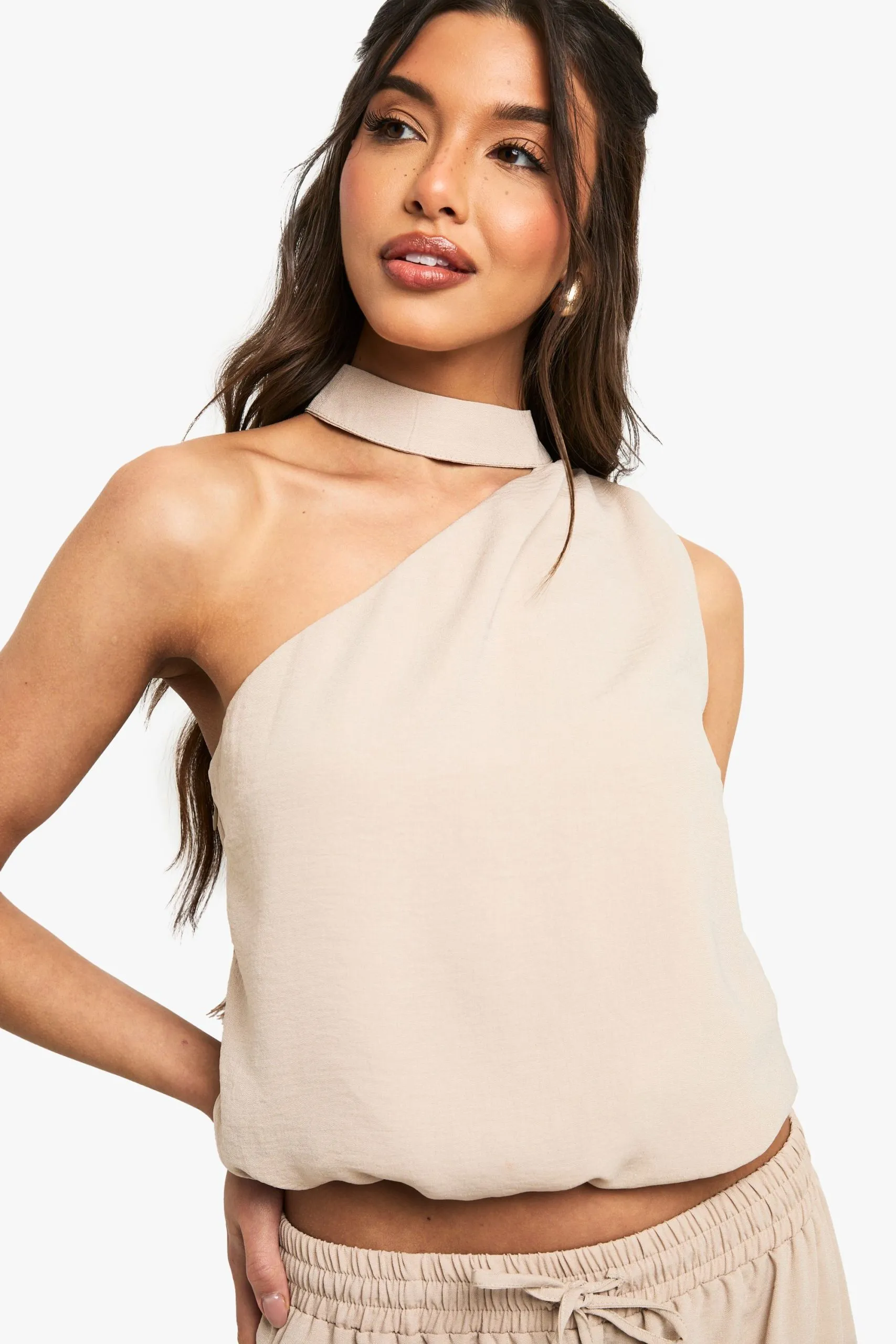 Woven Asymmetric Top