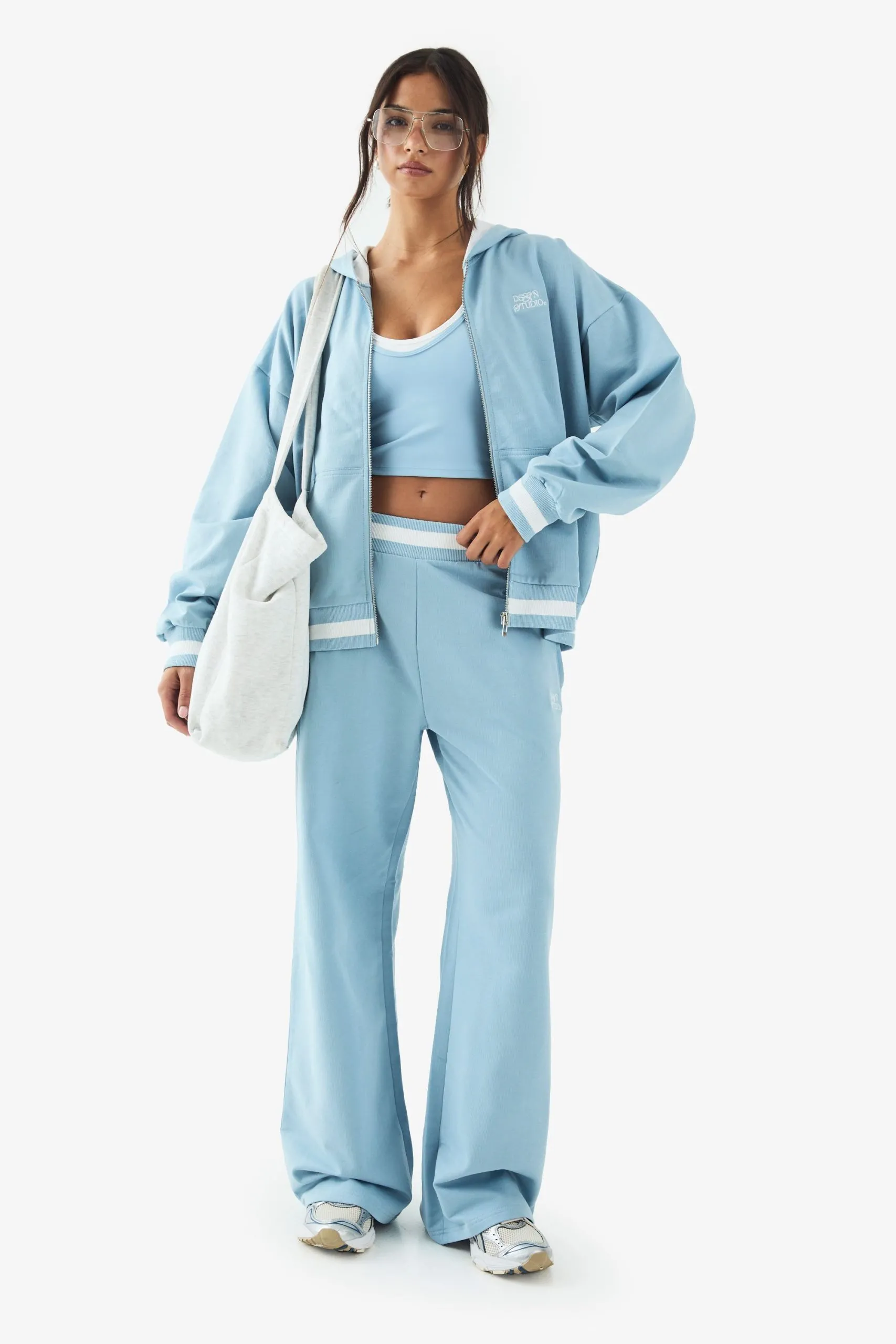 DSGN Studio Contrast Straight Leg Jogger