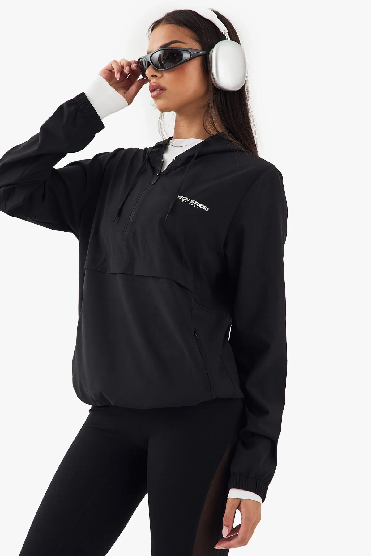 DSGN Studio Pull Over Rip Stop Hooded Jacket