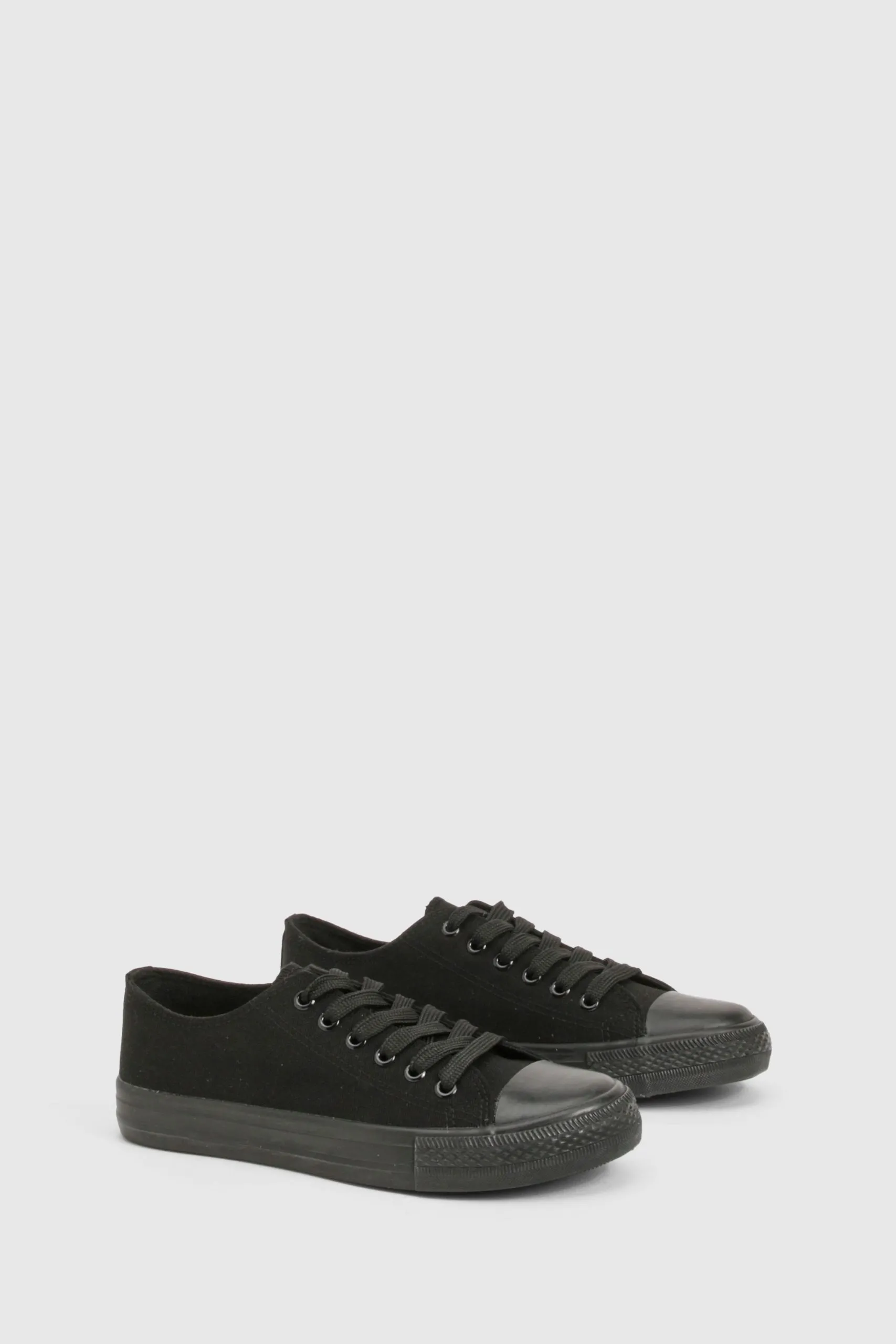 Canvas Low Top Trainers