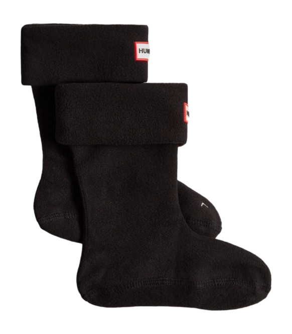 Boot Socks Hunter Kids Recycled Fleece Black