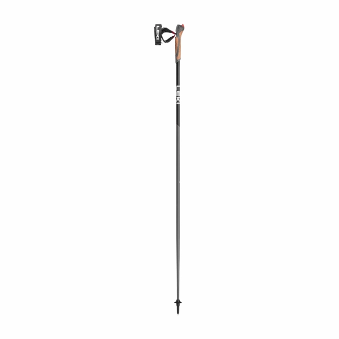 Trekking Pole Leki Response Dark Anthratcite Black White 110 cm