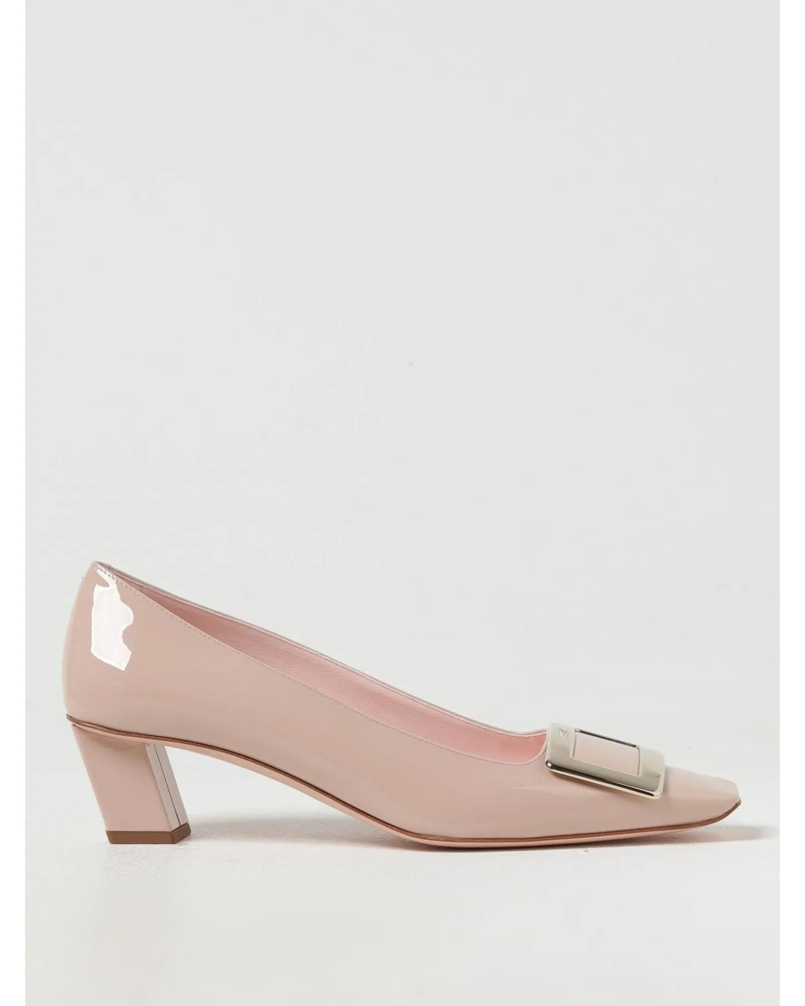 Viv Run Patent Leather Pumps Wo - Blush Pink Pumps
