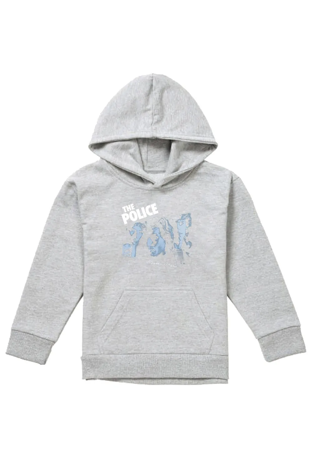 The Police Regatta Youth Kids Pull-Over Hoodie, Athletic Heather