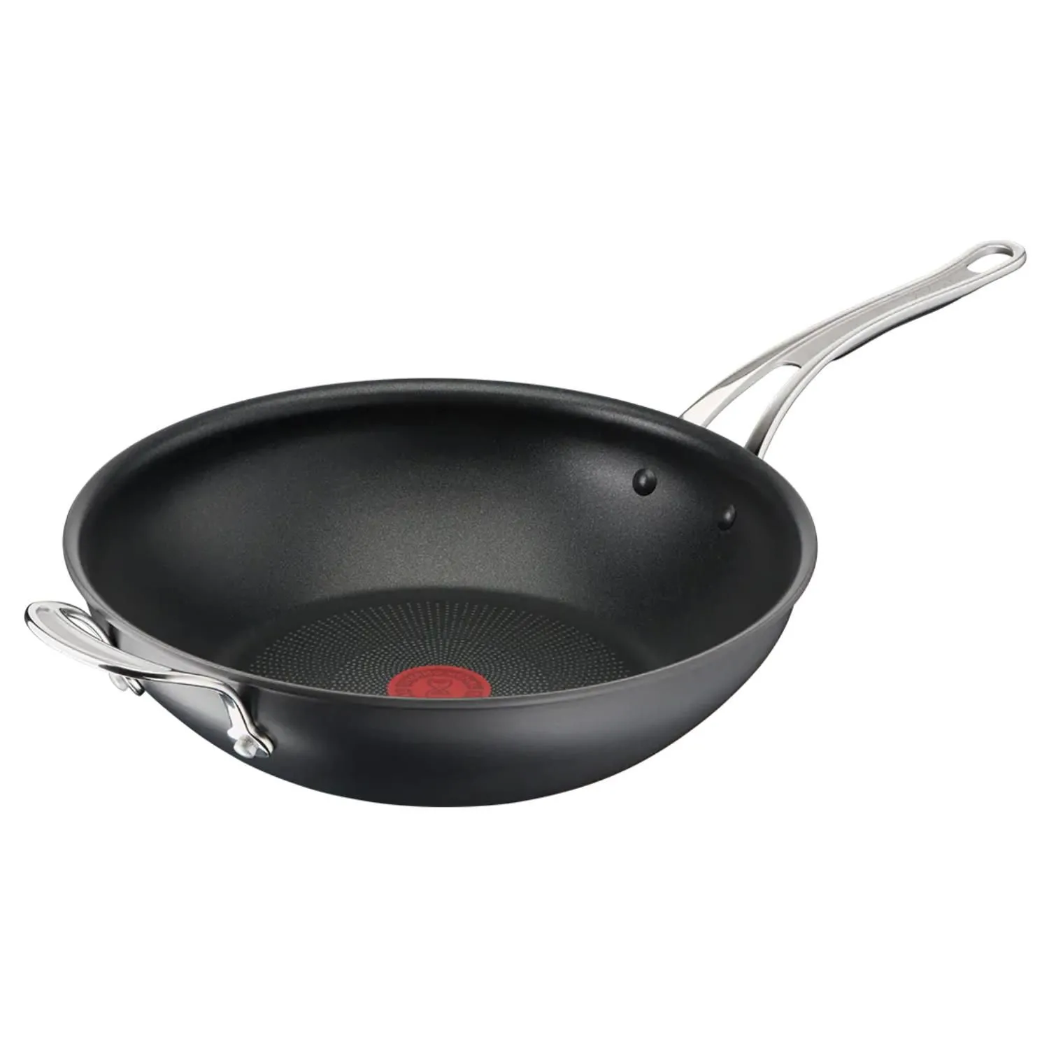 Jamie Oliver Cooks Classics Hard Anodised 30cm Wok Pan