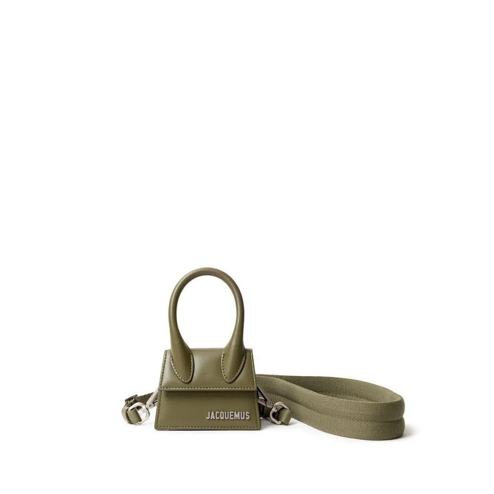 Le Chiquito Top Handle Mini Bag- Green Handbags